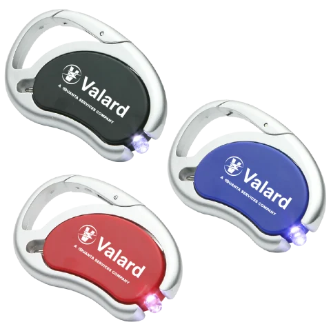 Carabiner Swivel Light & Pen